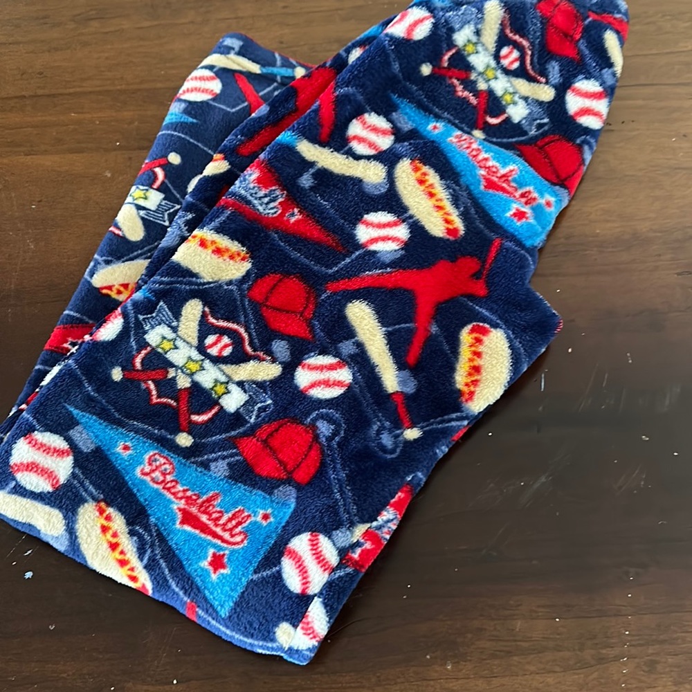 Boys baseball Sovereign athletic pajama pants 10/12